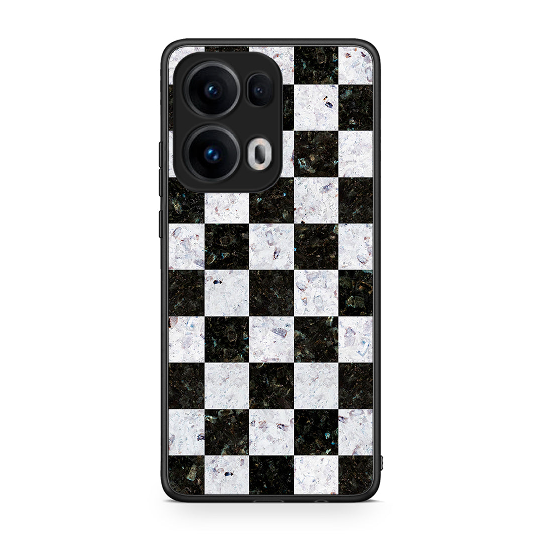 4 - Oppo Reno13 Pro Square Geometric Marble case, cover, bumper