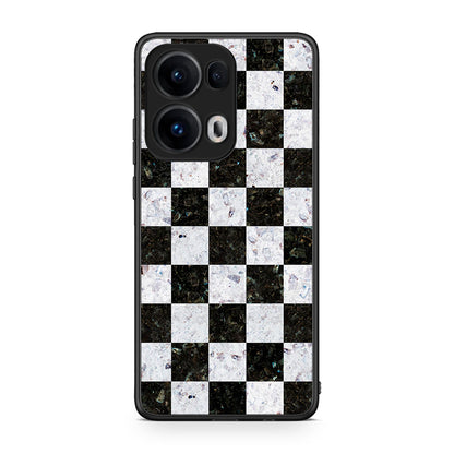 4 - Oppo Reno13 Pro Square Geometric Marble case, cover, bumper