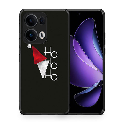 Θήκη Oppo Reno13 Pro Minimal Christmas από τη Smartfits με σχέδιο στο πίσω μέρος και μαύρο περίβλημα | Oppo Reno13 Pro Minimal Christmas case with colorful back and black bezels