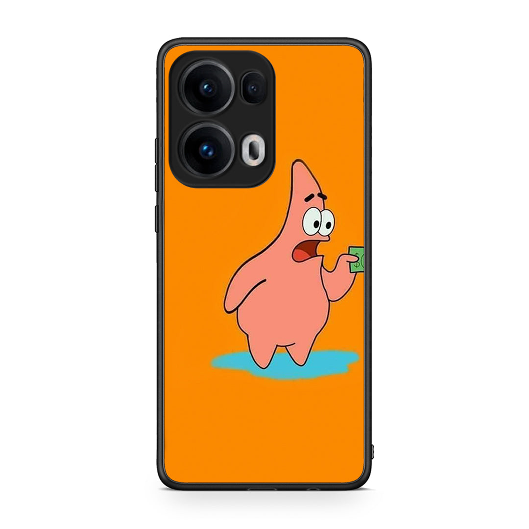 Oppo Reno13 Pro No Money 1 Θήκη Αγίου Βαλεντίνου από τη Smartfits με σχέδιο στο πίσω μέρος και μαύρο περίβλημα | Smartphone case with colorful back and black bezels by Smartfits