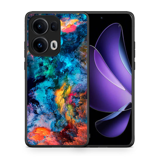 Θήκη Oppo Reno13 Pro Crayola Paint από τη Smartfits με σχέδιο στο πίσω μέρος και μαύρο περίβλημα | Oppo Reno13 Pro Crayola Paint case with colorful back and black bezels