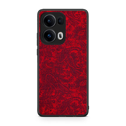 Oppo Reno13 Pro Paisley Cashmere θήκη από τη Smartfits με σχέδιο στο πίσω μέρος και μαύρο περίβλημα | Smartphone case with colorful back and black bezels by Smartfits