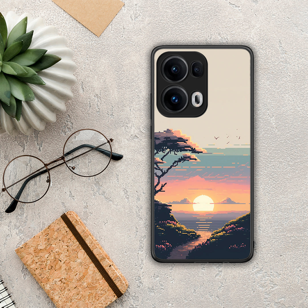Pixel Sunset - Oppo Reno13 Pro θήκη