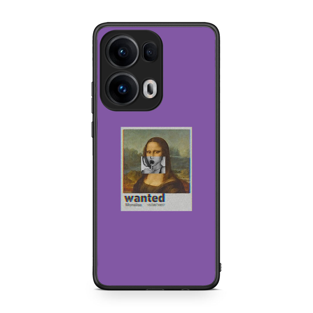 4 - Oppo Reno13 Pro Monalisa Popart case, cover, bumper