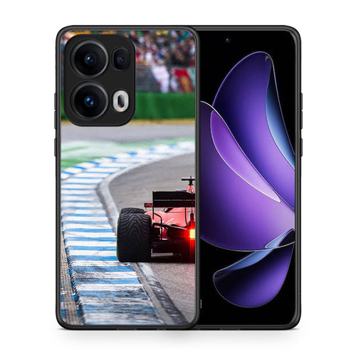 Θήκη Oppo Reno13 Pro Racing Vibes από τη Smartfits με σχέδιο στο πίσω μέρος και μαύρο περίβλημα | Oppo Reno13 Pro Racing Vibes case with colorful back and black bezels