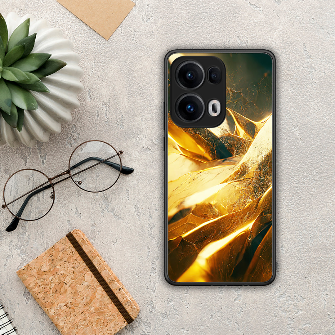 Real Gold - Oppo Reno13 Pro θήκη