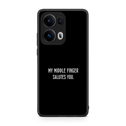 Oppo Reno13 Pro Salute θήκη από τη Smartfits με σχέδιο στο πίσω μέρος και μαύρο περίβλημα | Smartphone case with colorful back and black bezels by Smartfits