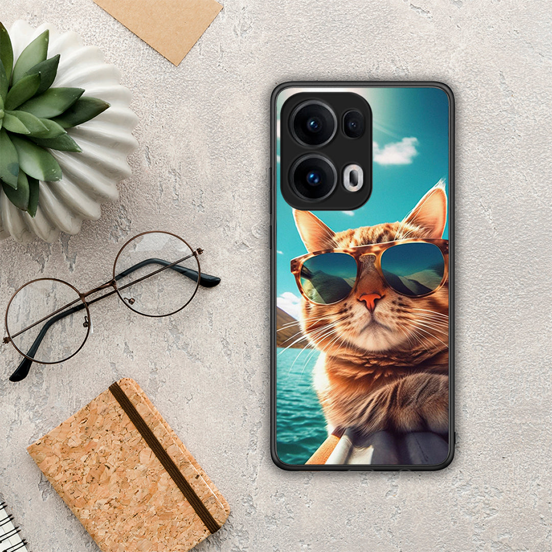 Summer Cat - Oppo Reno13 Pro θήκη