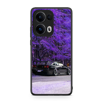 Oppo Reno13 Pro Super Car Θήκη Αγίου Βαλεντίνου από τη Smartfits με σχέδιο στο πίσω μέρος και μαύρο περίβλημα | Smartphone case with colorful back and black bezels by Smartfits