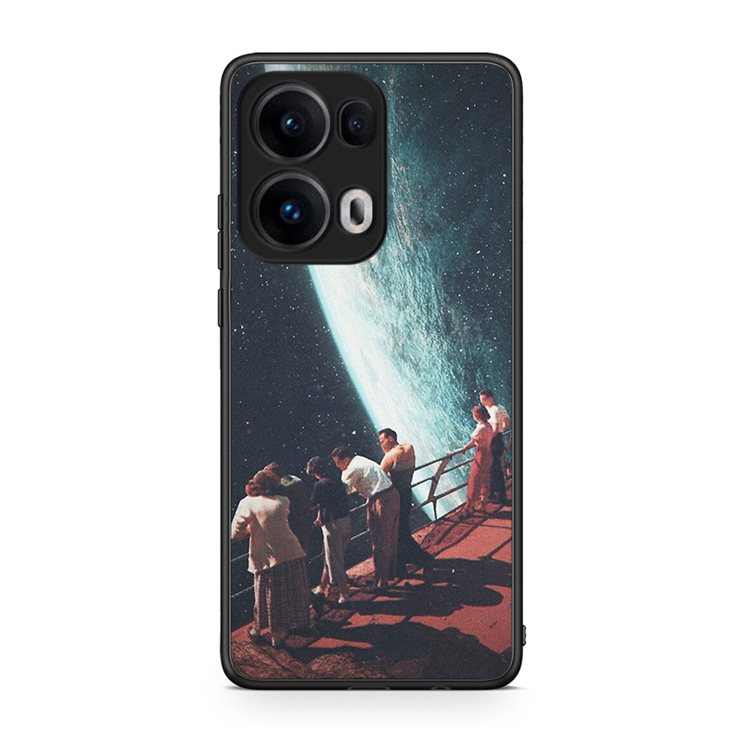 Oppo Reno13 Pro Surreal View θήκη από τη Smartfits με σχέδιο στο πίσω μέρος και μαύρο περίβλημα | Smartphone case with colorful back and black bezels by Smartfits