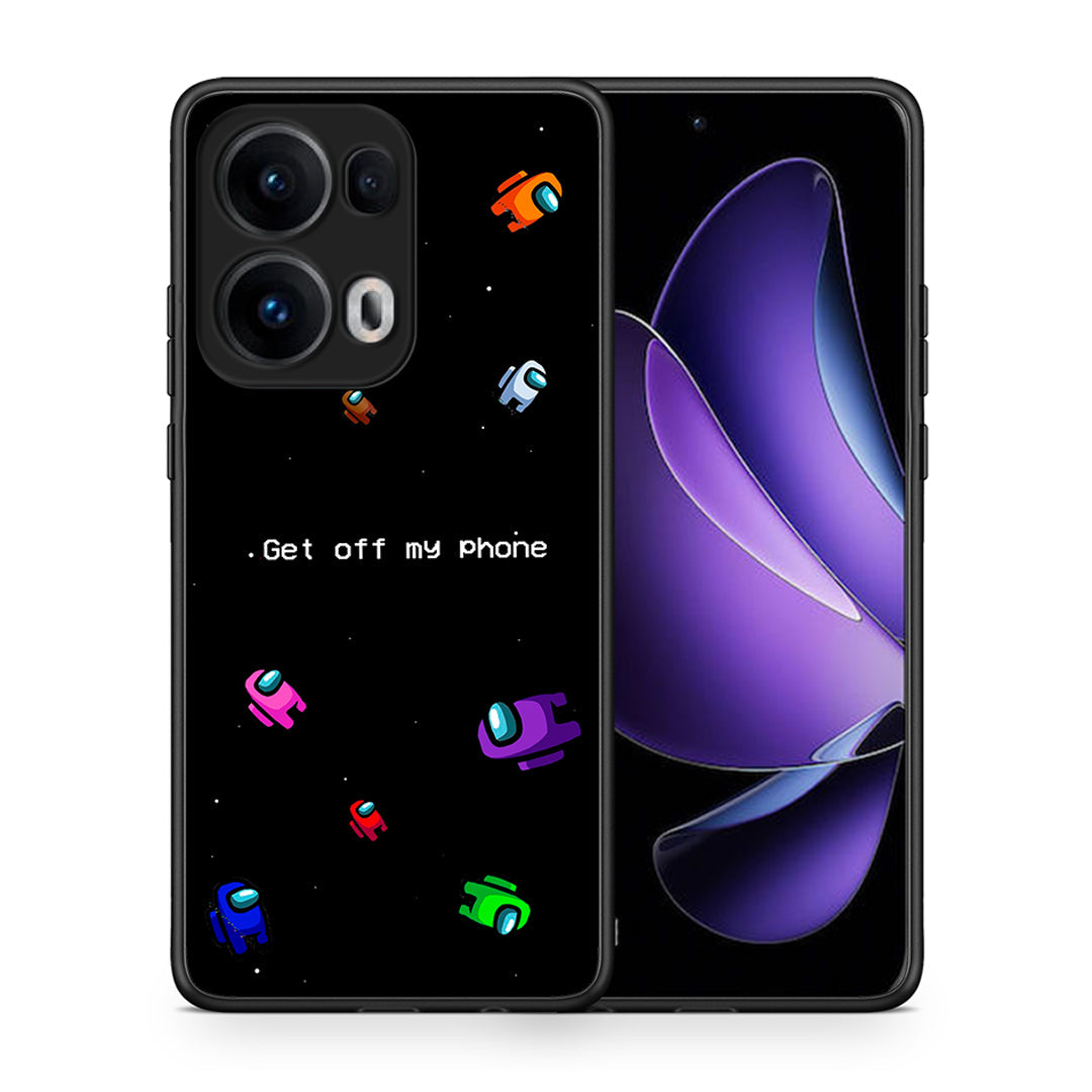 Θήκη Oppo Reno13 Pro AFK Text από τη Smartfits με σχέδιο στο πίσω μέρος και μαύρο περίβλημα | Oppo Reno13 Pro AFK Text case with colorful back and black bezels