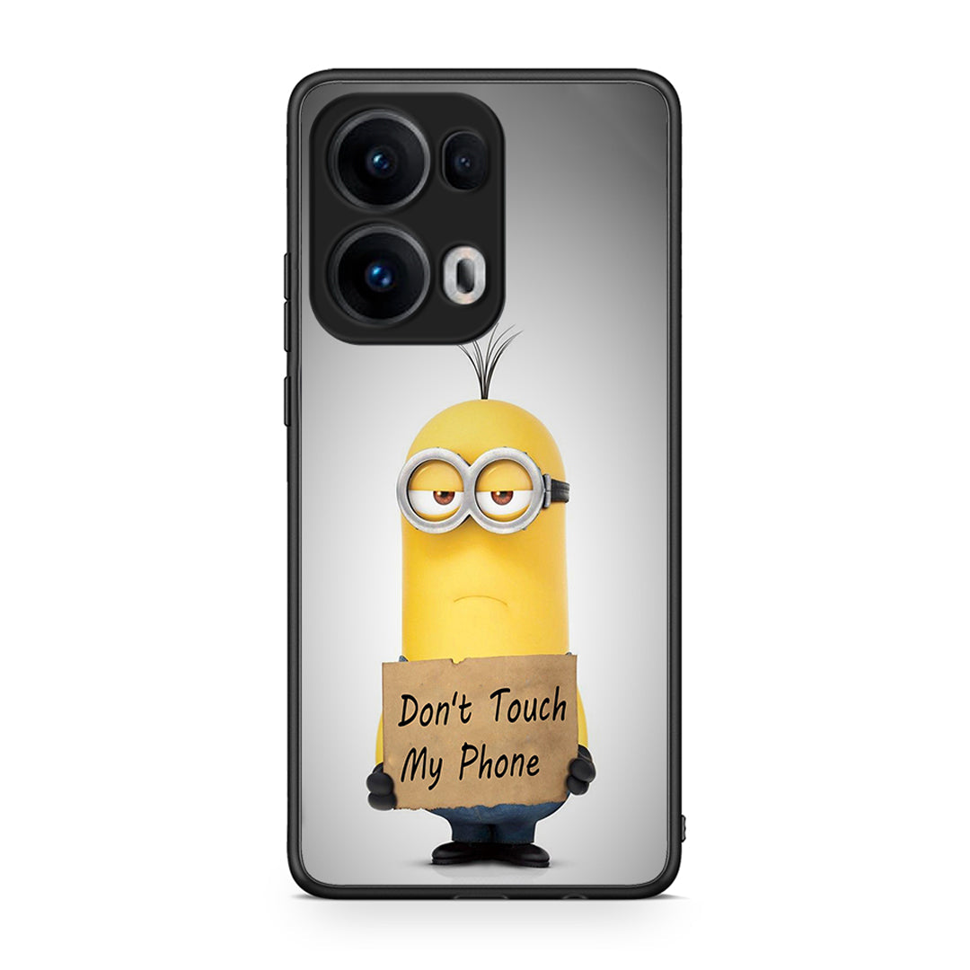 4 - Oppo Reno13 Pro Minion Text case, cover, bumper