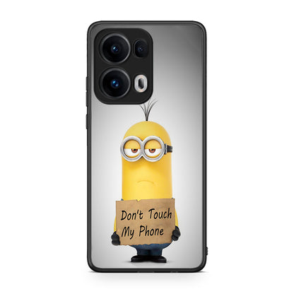 4 - Oppo Reno13 Pro Minion Text case, cover, bumper