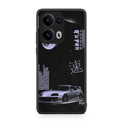 Oppo Reno13 Pro Tokyo Drift Θήκη Αγίου Βαλεντίνου από τη Smartfits με σχέδιο στο πίσω μέρος και μαύρο περίβλημα | Smartphone case with colorful back and black bezels by Smartfits