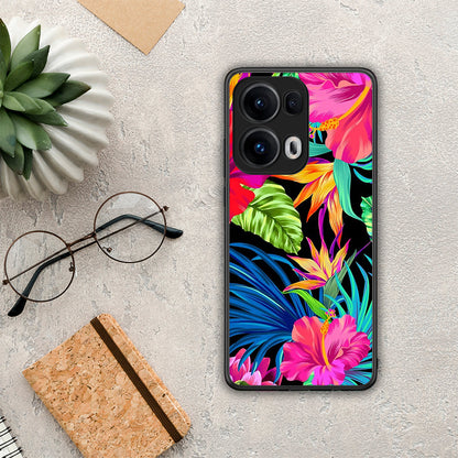 Tropical Flowers - Oppo Reno13 Pro θήκη