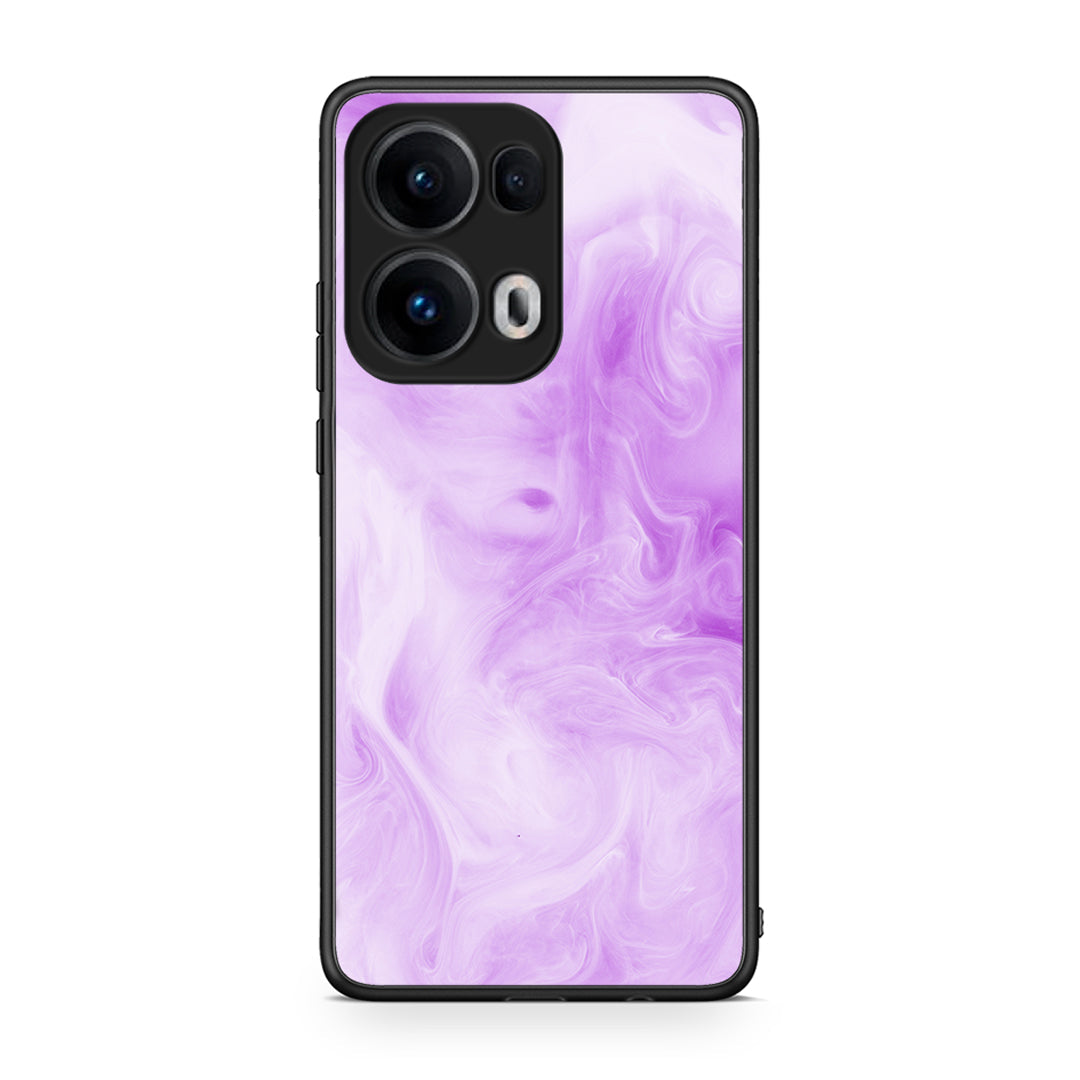 99 - Oppo Reno13 Pro Watercolor Lavender case, cover, bumper