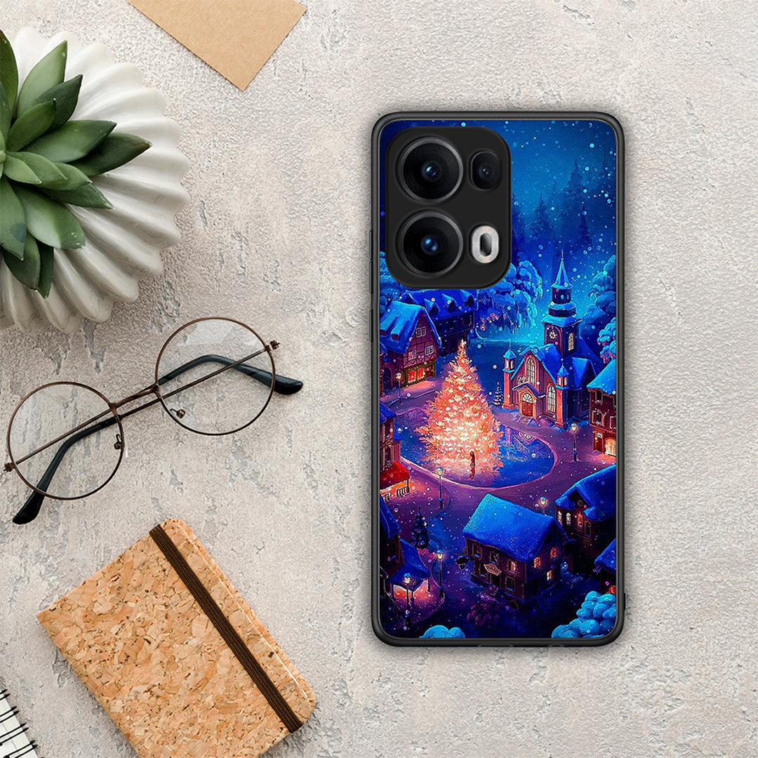 Xmas Village - Oppo Reno13 Pro θήκη