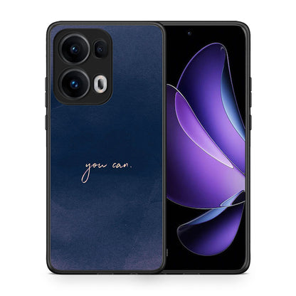 Θήκη Oppo Reno13 Pro You Can από τη Smartfits με σχέδιο στο πίσω μέρος και μαύρο περίβλημα | Oppo Reno13 Pro You Can case with colorful back and black bezels