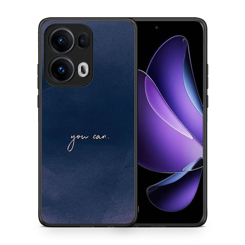Θήκη Oppo Reno13 Pro You Can από τη Smartfits με σχέδιο στο πίσω μέρος και μαύρο περίβλημα | Oppo Reno13 Pro You Can case with colorful back and black bezels