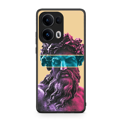 Oppo Reno13 Pro Zeus Art Θήκη Αγίου Βαλεντίνου από τη Smartfits με σχέδιο στο πίσω μέρος και μαύρο περίβλημα | Smartphone case with colorful back and black bezels by Smartfits