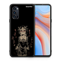 Thumbnail for Θήκη Oppo Reno4 Pro 5G Anime Girl από τη Smartfits με σχέδιο στο πίσω μέρος και μαύρο περίβλημα | Oppo Reno4 Pro 5G Anime Girl case with colorful back and black bezels