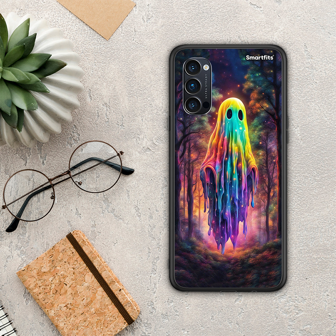 Halloween Ghost - Oppo Reno4 Pro 5G θήκη