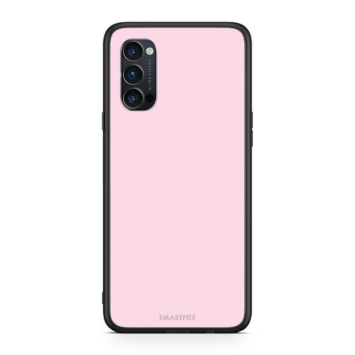 Θήκη Oppo Reno4 Pro 5G Pale Pink από τη Smartfits με σχέδιο στο πίσω μέρος και μαύρο περίβλημα | Oppo Reno4 Pro 5G Pale Pink case with colorful back and black bezels