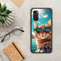 Thumbnail for Summer Cat - Oppo Reno4 Pro 5G θήκη