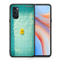 Thumbnail for Θήκη Oppo Reno4 Pro 5G Yellow Duck από τη Smartfits με σχέδιο στο πίσω μέρος και μαύρο περίβλημα | Oppo Reno4 Pro 5G Yellow Duck case with colorful back and black bezels