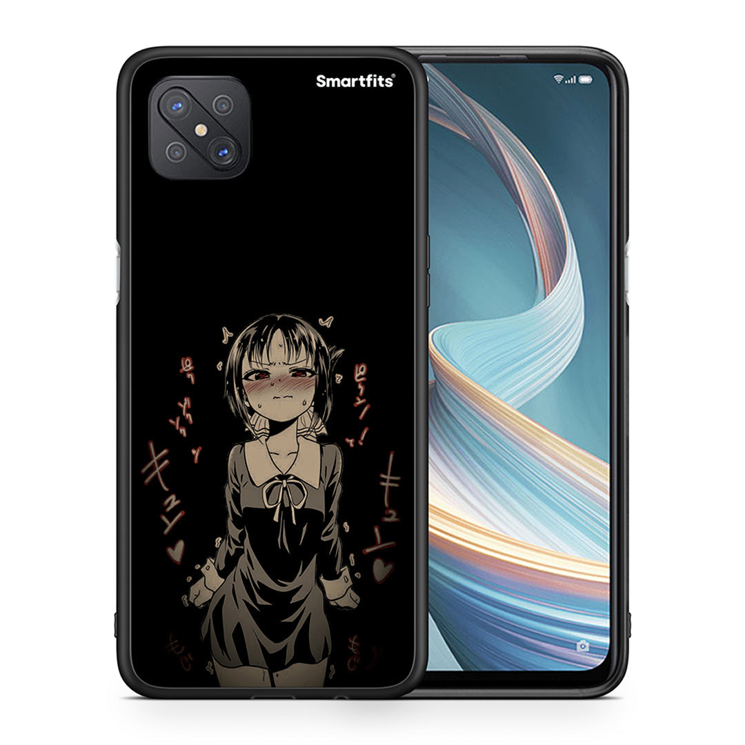 Θήκη Oppo Reno4 Z 5G Anime Girl από τη Smartfits με σχέδιο στο πίσω μέρος και μαύρο περίβλημα | Oppo Reno4 Z 5G Anime Girl case with colorful back and black bezels