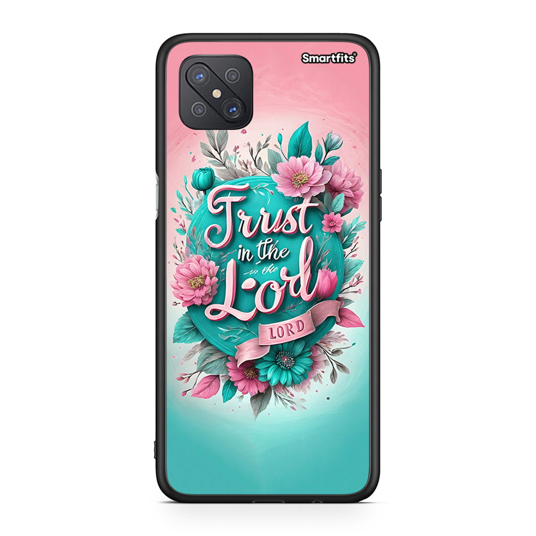 Oppo Reno4 Z 5G Lord Trust θήκη από τη Smartfits με σχέδιο στο πίσω μέρος και μαύρο περίβλημα | Smartphone case with colorful back and black bezels by Smartfits