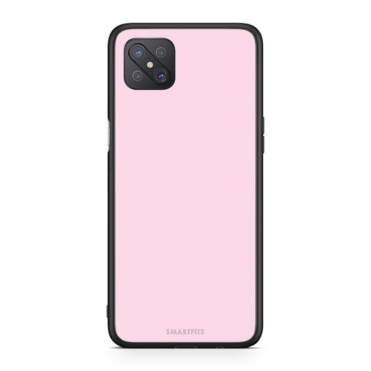 Θήκη Oppo Reno4 Z 5G / A92s Pale Pink από τη Smartfits με σχέδιο στο πίσω μέρος και μαύρο περίβλημα | Oppo Reno4 Z 5G / A92s Pale Pink case with colorful back and black bezels