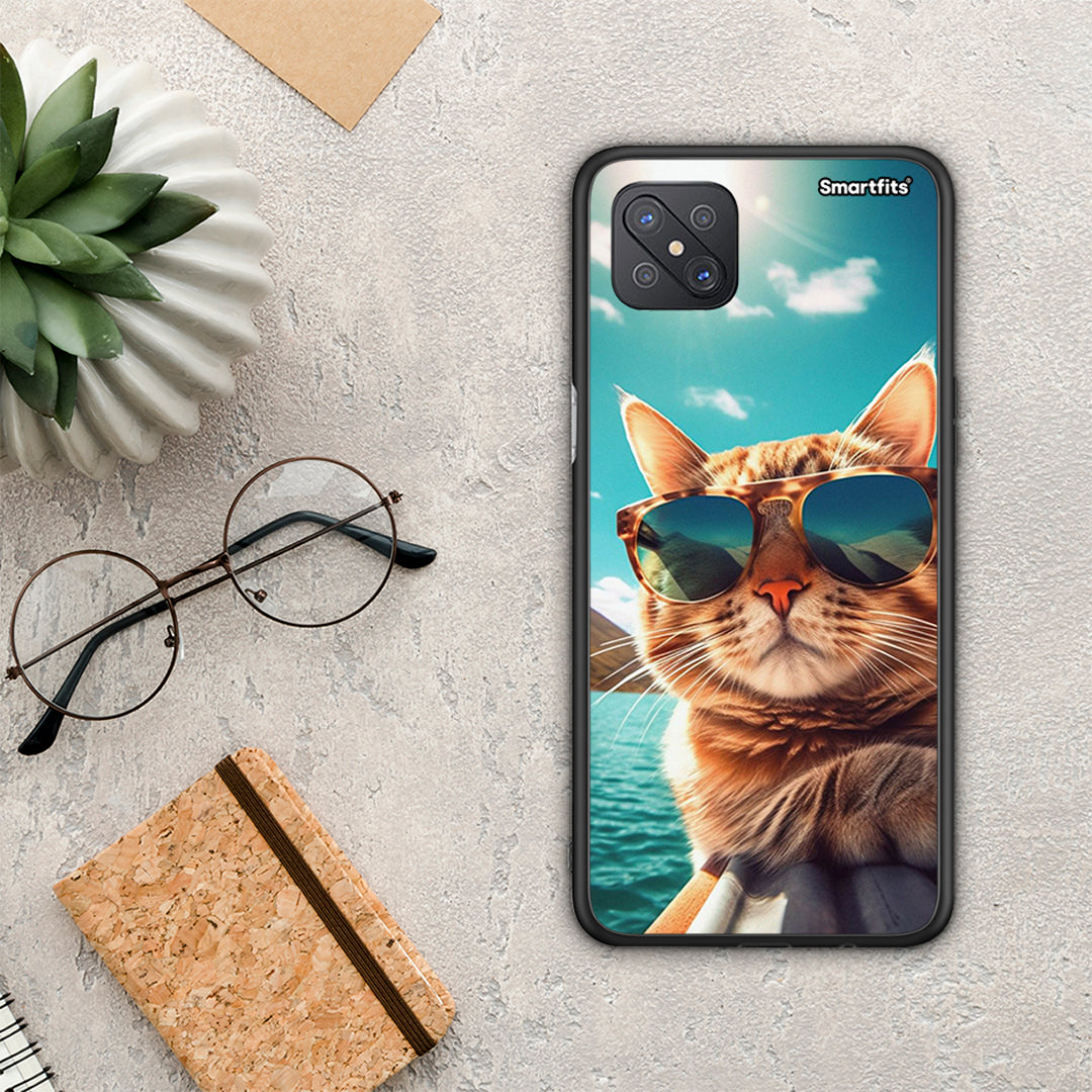 Summer Cat - Oppo Reno4 Z 5G / A92s θήκη