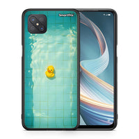 Thumbnail for Θήκη Oppo Reno4 Z 5G Yellow Duck από τη Smartfits με σχέδιο στο πίσω μέρος και μαύρο περίβλημα | Oppo Reno4 Z 5G Yellow Duck case with colorful back and black bezels