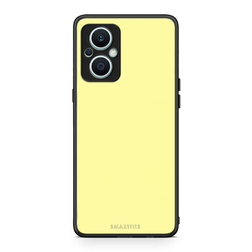 Θήκη Oppo Reno7 Lite Butter Yellow από τη Smartfits με σχέδιο στο πίσω μέρος και μαύρο περίβλημα | Oppo Reno7 Lite Butter Yellow case with colorful back and black bezels
