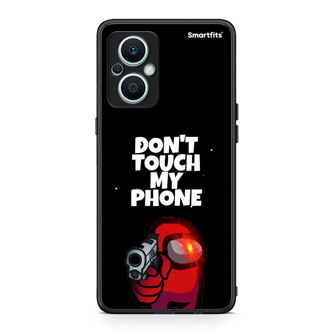 Θήκη Oppo Reno7 Lite My Phone από τη Smartfits με σχέδιο στο πίσω μέρος και μαύρο περίβλημα | Oppo Reno7 Lite My Phone Case with Colorful Back and Black Bezels