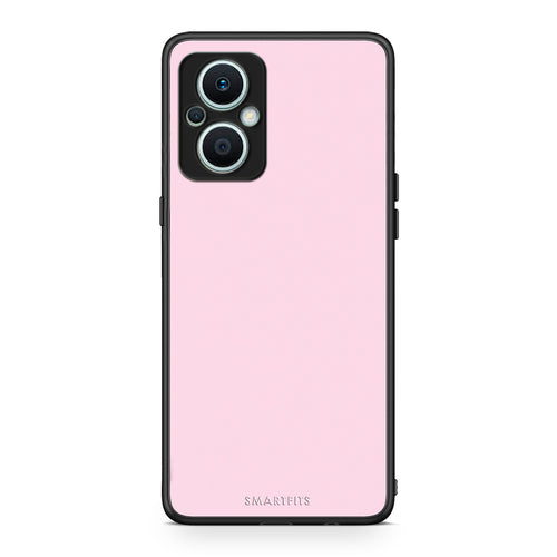 Θήκη Oppo Reno7 Lite Pale Pink από τη Smartfits με σχέδιο στο πίσω μέρος και μαύρο περίβλημα | Oppo Reno7 Lite Pale Pink case with colorful back and black bezels