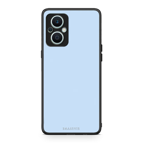 Θήκη Oppo Reno7 Lite Powder Blue από τη Smartfits με σχέδιο στο πίσω μέρος και μαύρο περίβλημα | Oppo Reno7 Lite Powder Blue case with colorful back and black bezels