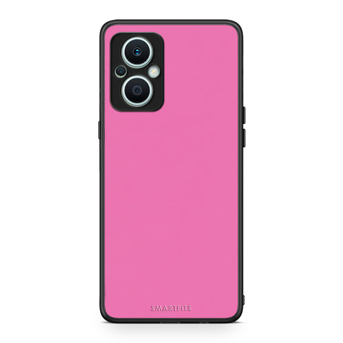 Θήκη Oppo Reno7 Lite Rose Pink από τη Smartfits με σχέδιο στο πίσω μέρος και μαύρο περίβλημα | Oppo Reno7 Lite Rose Pink case with colorful back and black bezels