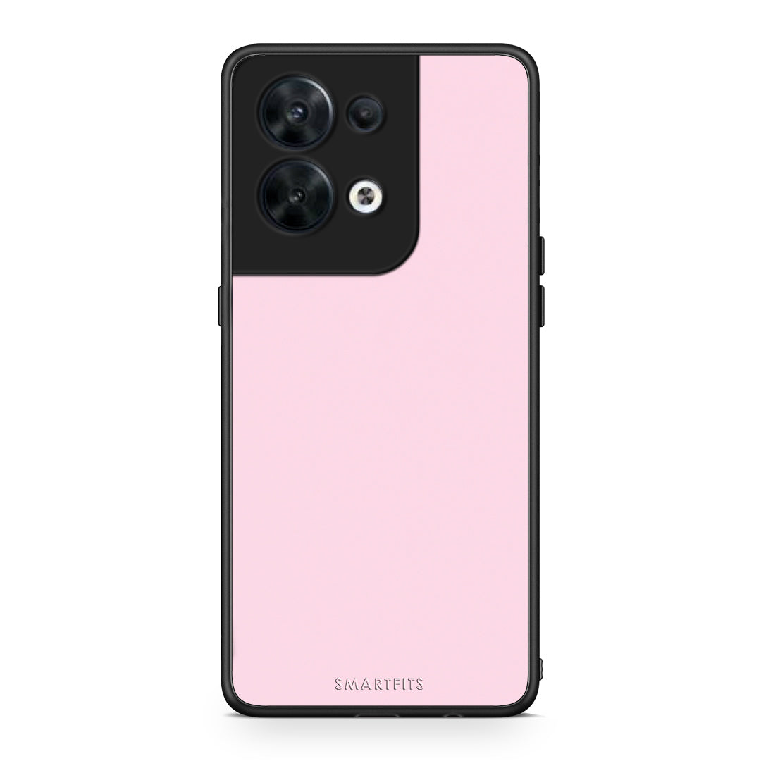 Θήκη Oppo Reno8 5G Pale Pink από τη Smartfits με σχέδιο στο πίσω μέρος και μαύρο περίβλημα | Oppo Reno8 5G Pale Pink case with colorful back and black bezels