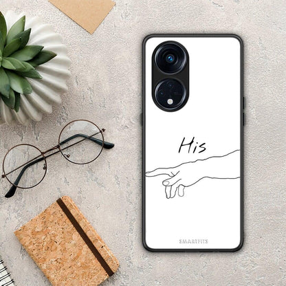 Θήκη Oppo A98 Aesthetic Love 2 από τη Smartfits με σχέδιο στο πίσω μέρος και μαύρο περίβλημα | Oppo A98 Aesthetic Love 2 Case with Colorful Back and Black Bezels