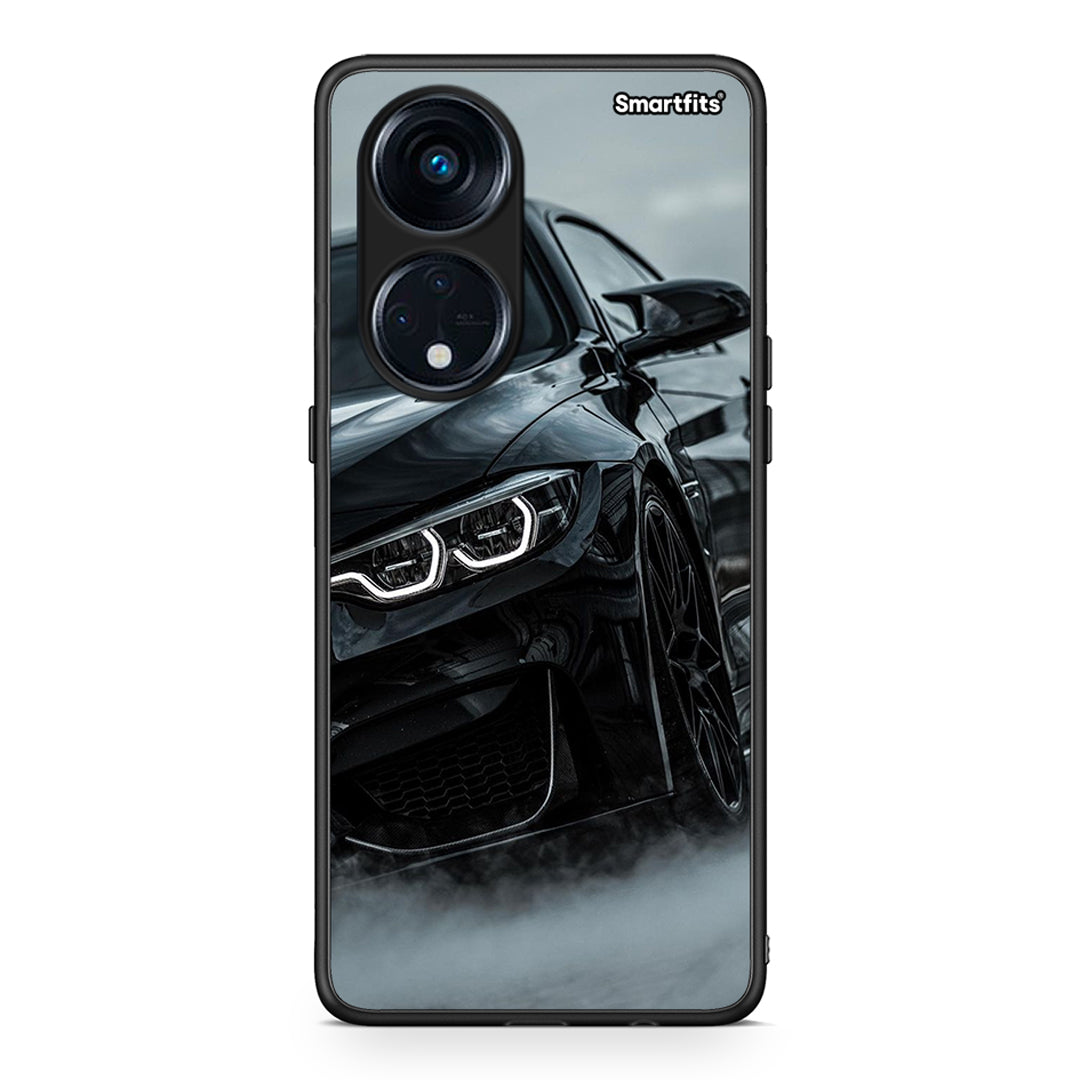 Θήκη Oppo A98 Black BMW από τη Smartfits με σχέδιο στο πίσω μέρος και μαύρο περίβλημα | Oppo A98 Black BMW Case with Colorful Back and Black Bezels