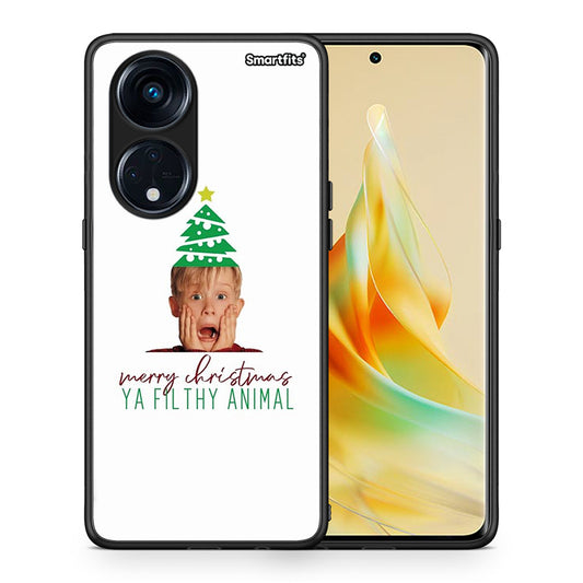 Θήκη Oppo A98 Filthy Animal από τη Smartfits με σχέδιο στο πίσω μέρος και μαύρο περίβλημα | Oppo A98 Filthy Animal Case with Colorful Back and Black Bezels