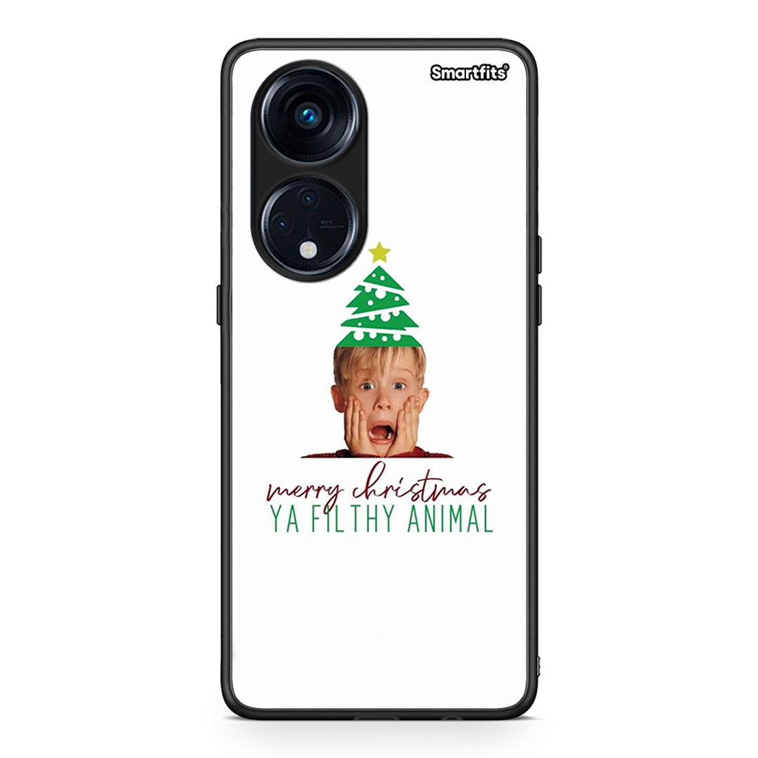 Θήκη Oppo A98 Filthy Animal από τη Smartfits με σχέδιο στο πίσω μέρος και μαύρο περίβλημα | Oppo A98 Filthy Animal Case with Colorful Back and Black Bezels
