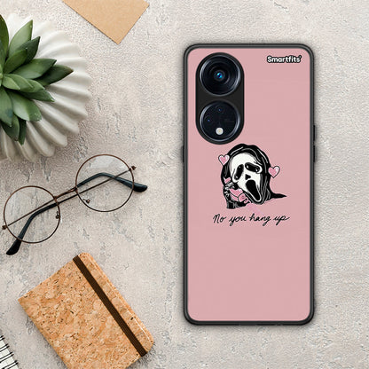 Θήκη Oppo A98 Halloween Hang Up από τη Smartfits με σχέδιο στο πίσω μέρος και μαύρο περίβλημα | Oppo A98 Halloween Hang Up Case with Colorful Back and Black Bezels