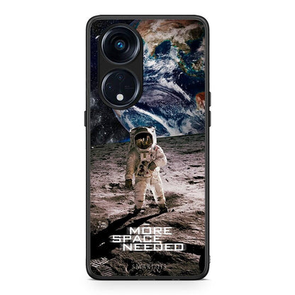 Θήκη Oppo A98 More Space από τη Smartfits με σχέδιο στο πίσω μέρος και μαύρο περίβλημα | Oppo A98 More Space Case with Colorful Back and Black Bezels