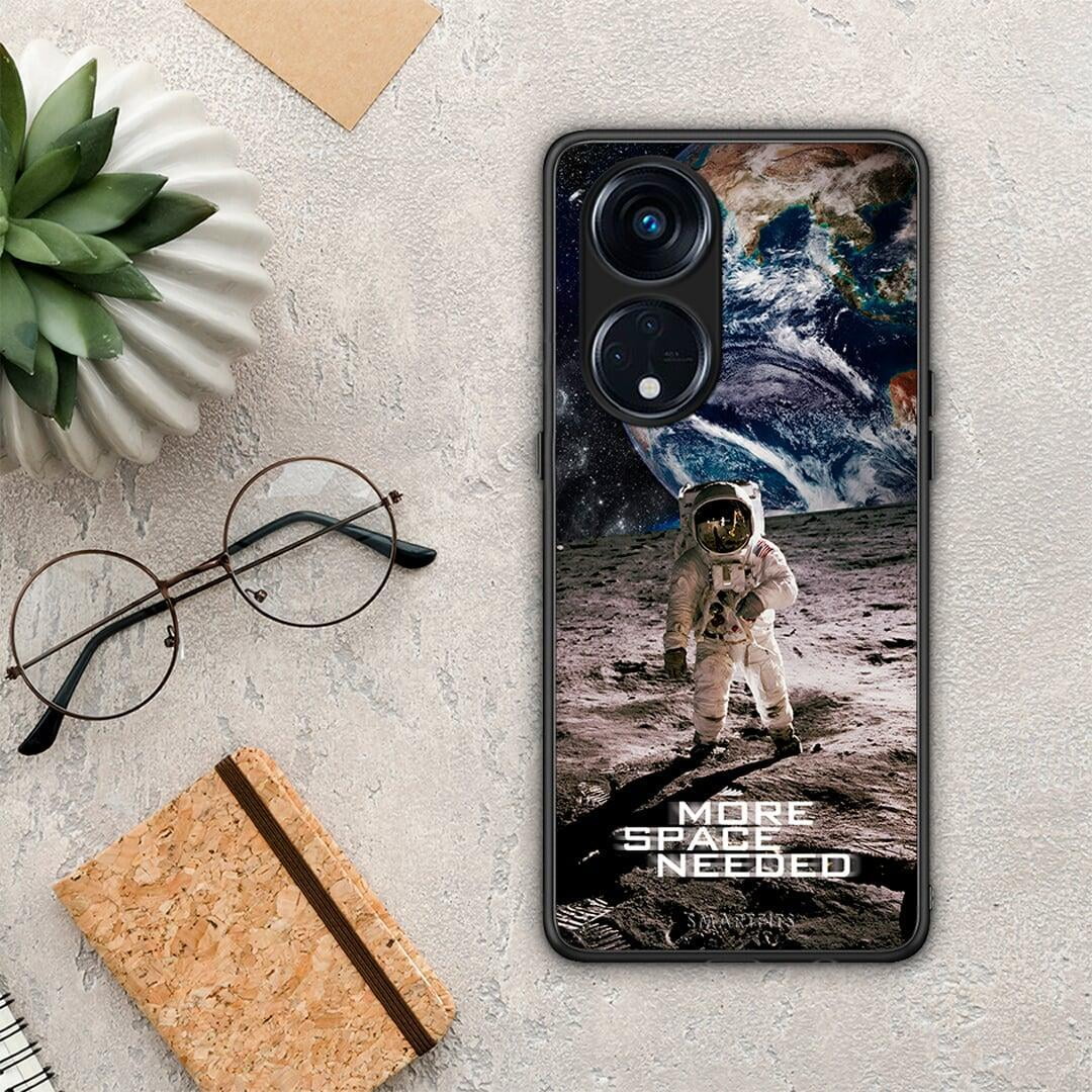Θήκη Oppo A98 More Space από τη Smartfits με σχέδιο στο πίσω μέρος και μαύρο περίβλημα | Oppo A98 More Space Case with Colorful Back and Black Bezels