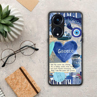 Thumbnail for Θήκη Oppo A98 Summer In Greece από τη Smartfits με σχέδιο στο πίσω μέρος και μαύρο περίβλημα | Oppo A98 Summer In Greece Case with Colorful Back and Black Bezels