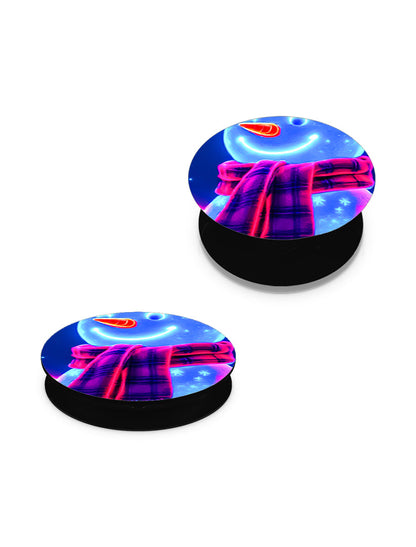 Phone Holder σε χρώμα Christmas Neon Snowman από τη Smartfits