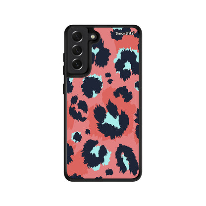 Animal Pink Leopard - Samsung Galaxy S21 FE θήκη